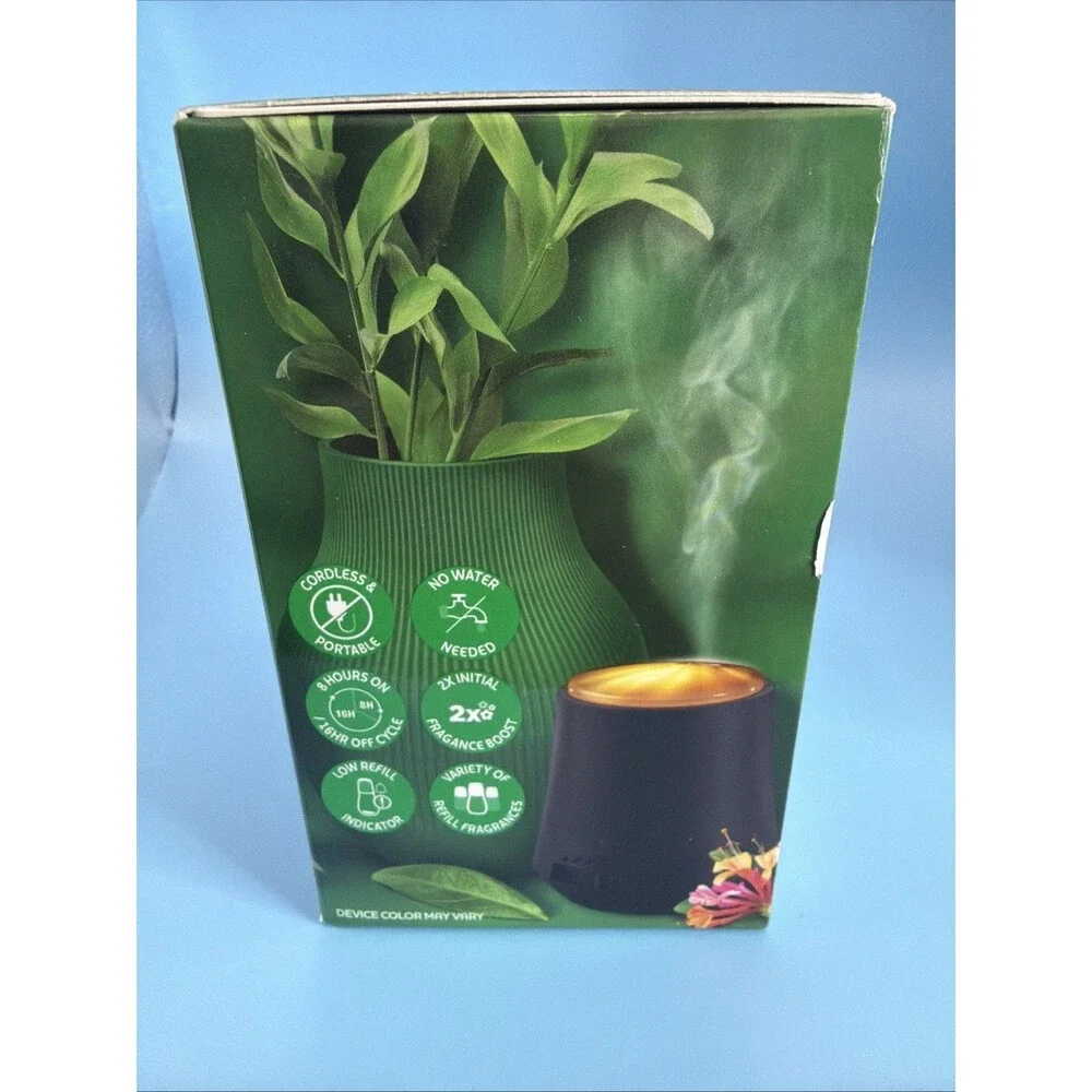 Air Wick Essential Mist Diffuser Natural Essential Oils Diffuser Black No Refill